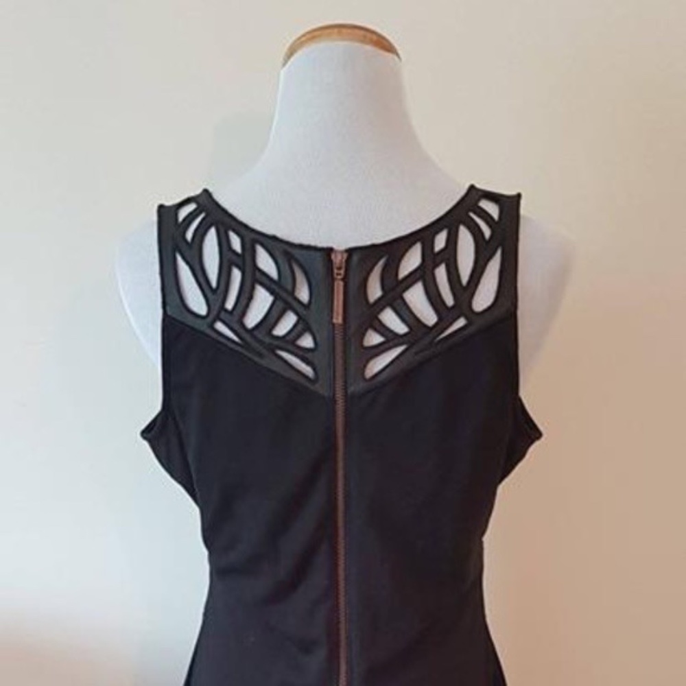 NWT Beyoncé Label - House of Deréon Cut Out Black Dress